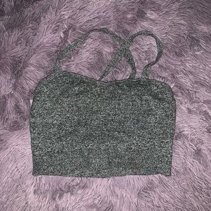 Abercrombie Crossback Crop Top